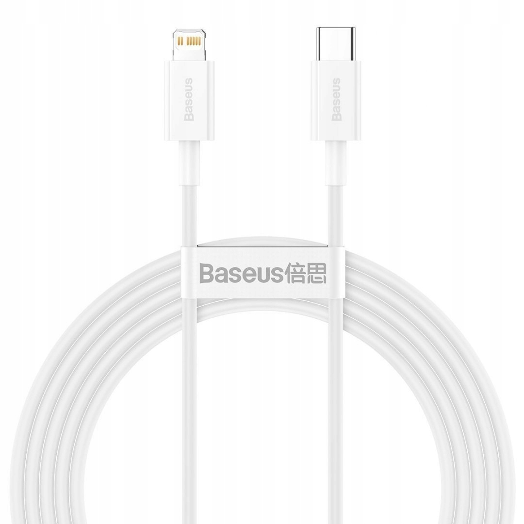 

Kabel Baseus, Usb-c - Lightning, 480 Mb/s, 2 m