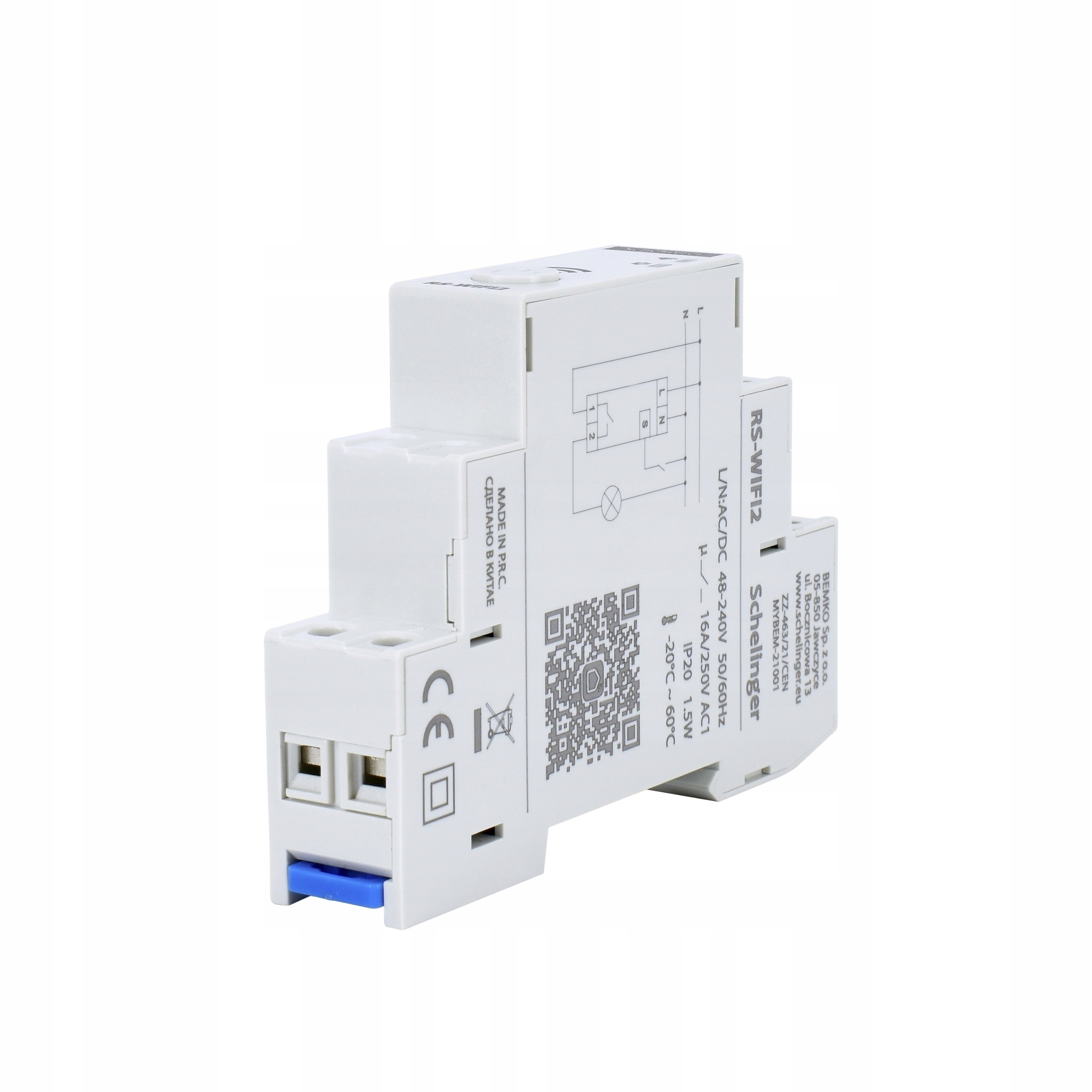 Zegar Astronomiczny programator czasowy WIFI 1P Model A26-RS-WIFI2