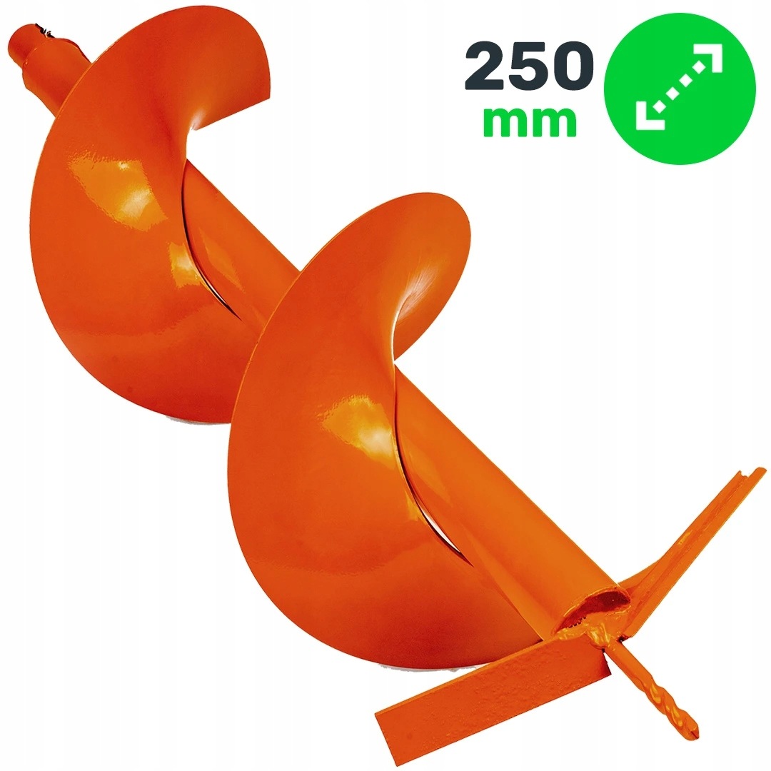 Wuber W15002, Šnekový vrták fi250/800 mm spalovací zemní vrták