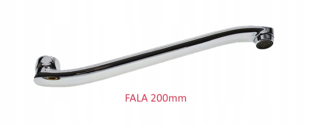 Wylewka fajka kranu do umywalki bateri umywalkowej krótka 20 cm uniwersalna EAN (GTIN) 5900741653778