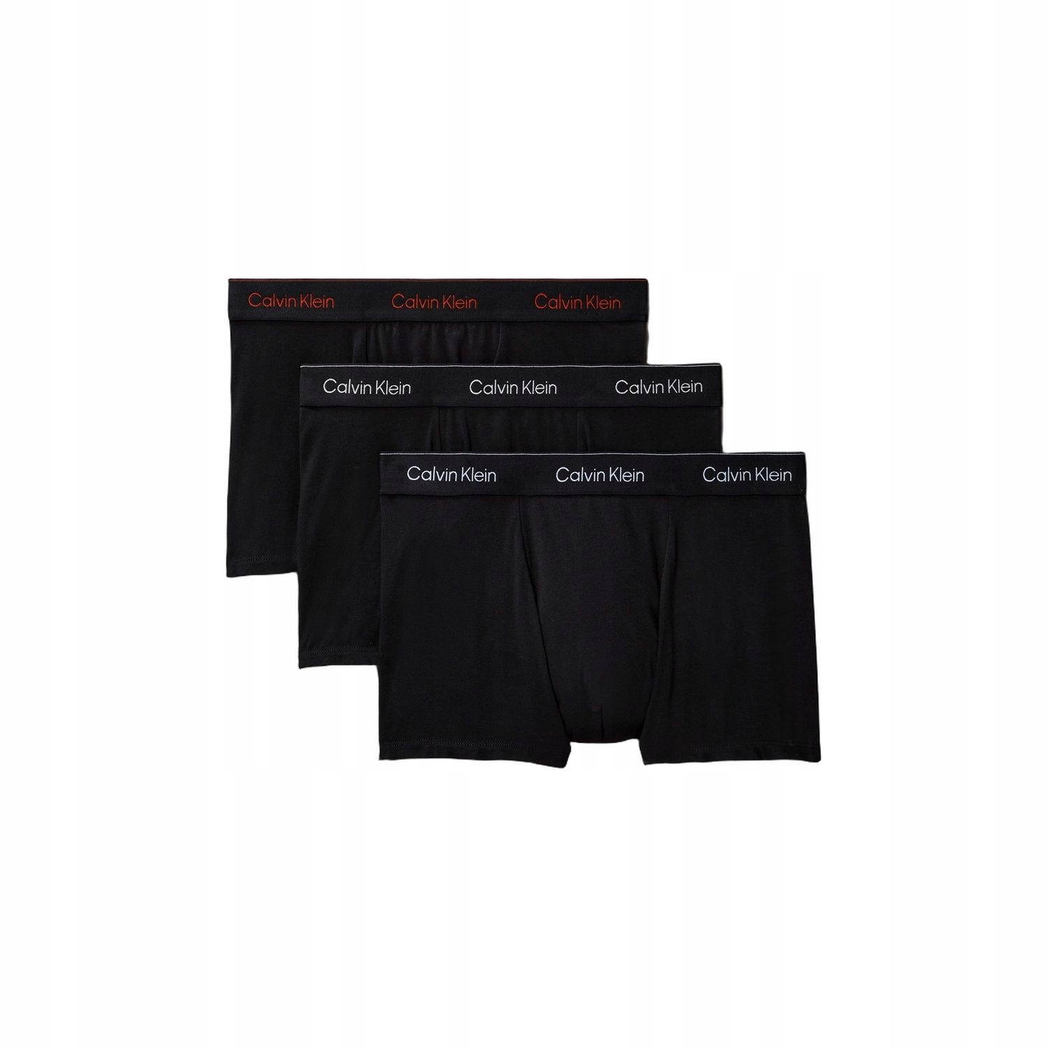 Slipy Calvin Klein Ck Relaxed Fit Trunk 3PK Icon Cotton XXL Pánské