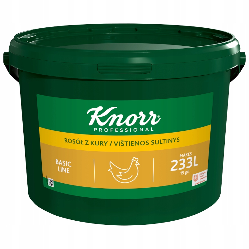 Knorr Rosół z Kury Basic Line wiadro 3,5kg