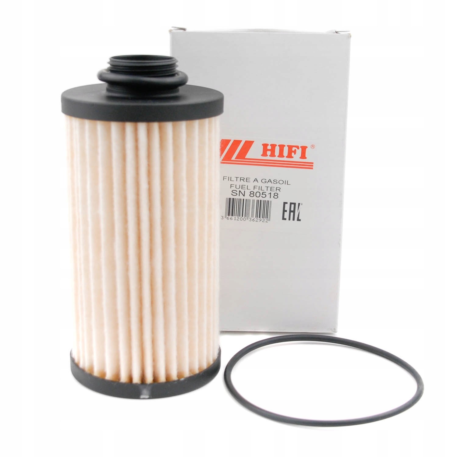 Palivový filtr SN80518 Hifi Filter Diesel Oddělovač vody 75x155