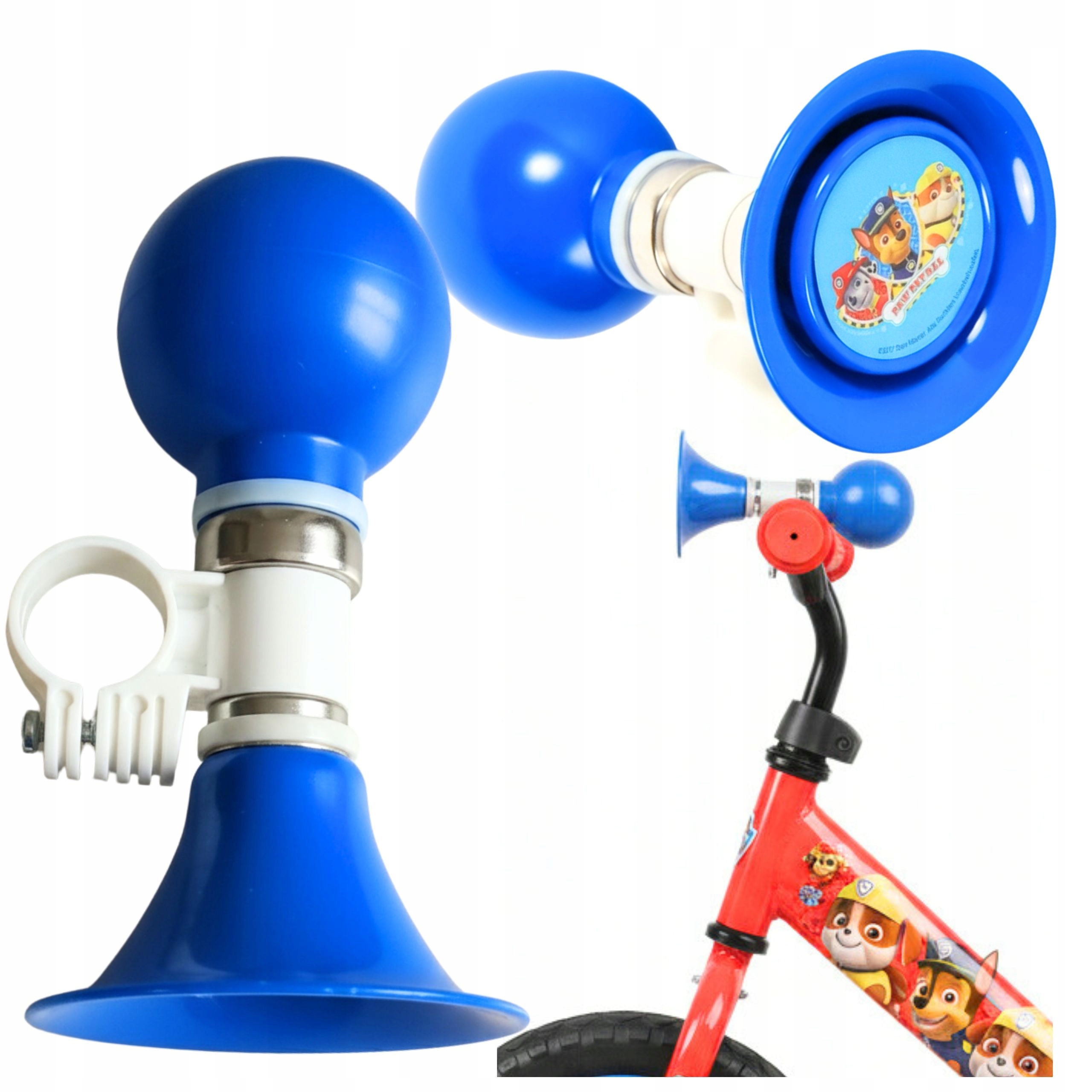 PSI PATROL TRĄBKA DO ROWERU HULAJNOGI PISZCZAŁKA DZWONEK