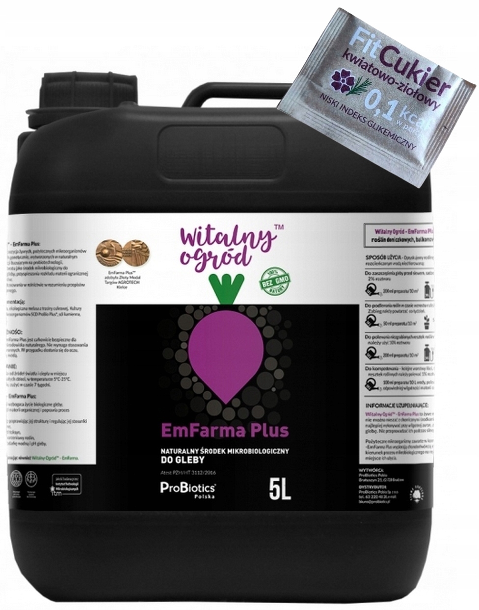 Emfarma Plus 5L Do Użyźniania Gleby Probiotics