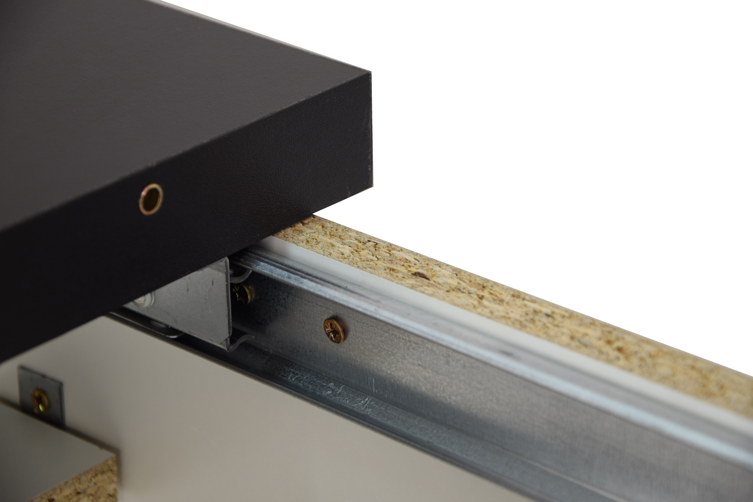 NOWOCZESNY zestaw stół 6 krzeseł do SALONU czarny Kolor blatu czarny