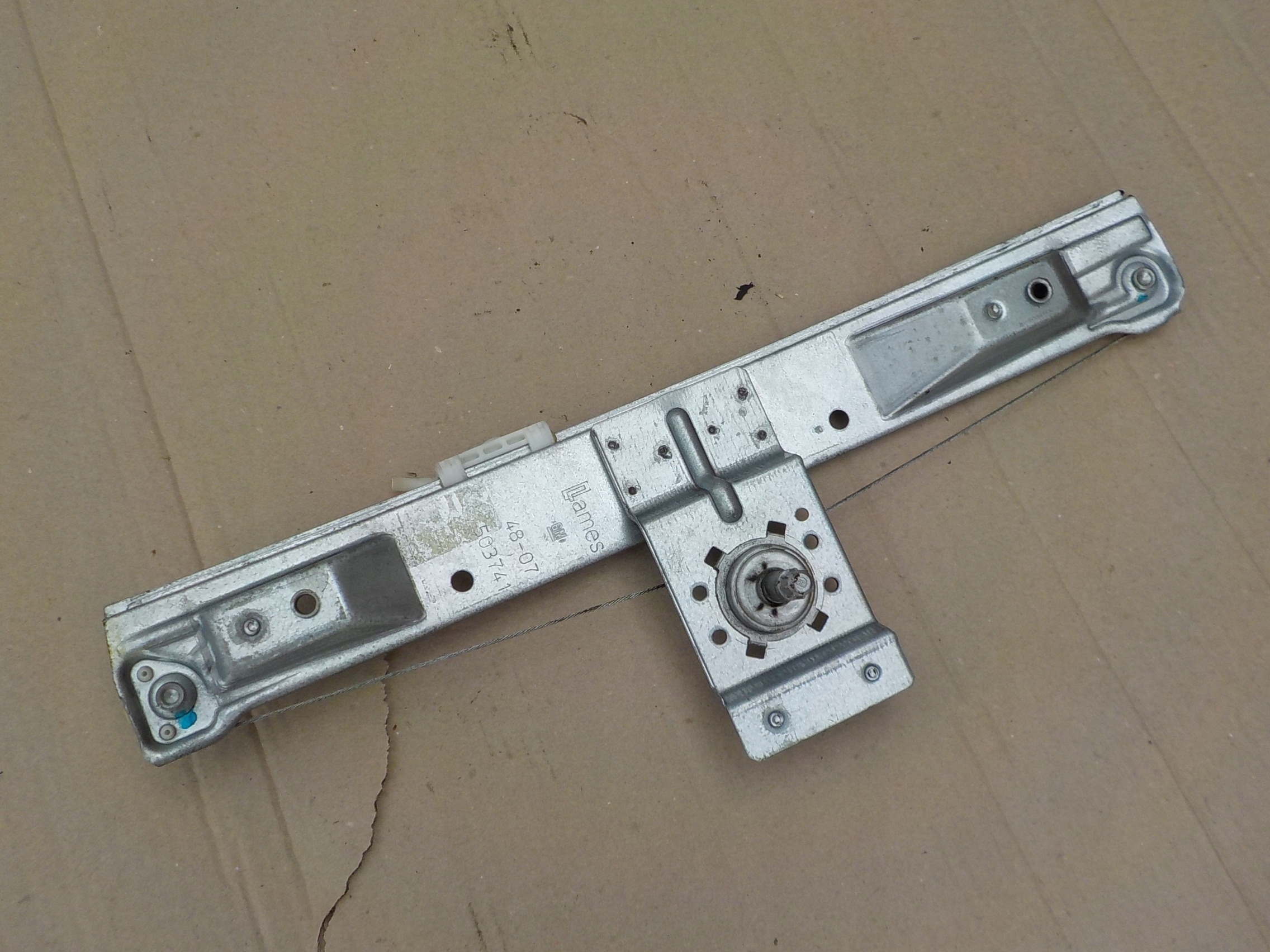 window regulator left rear part opel corsa d 2008r