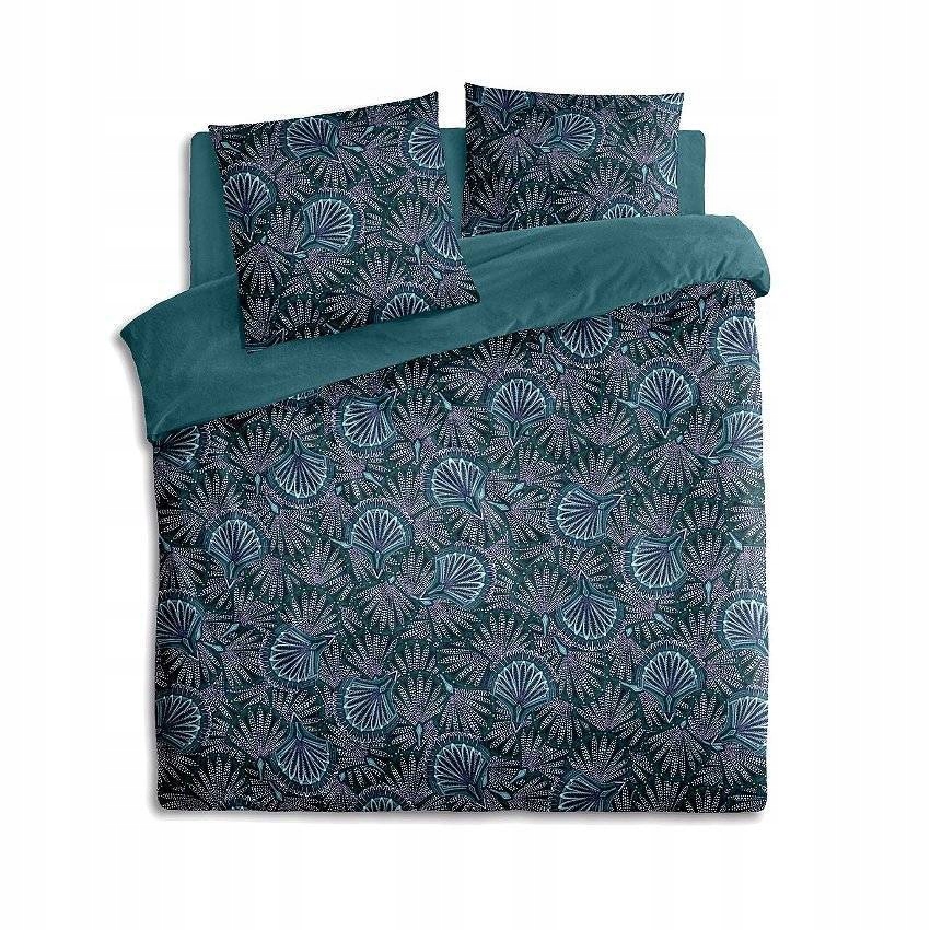 

Pościel Granatowa bawełniana boho Fan 260x240 cm