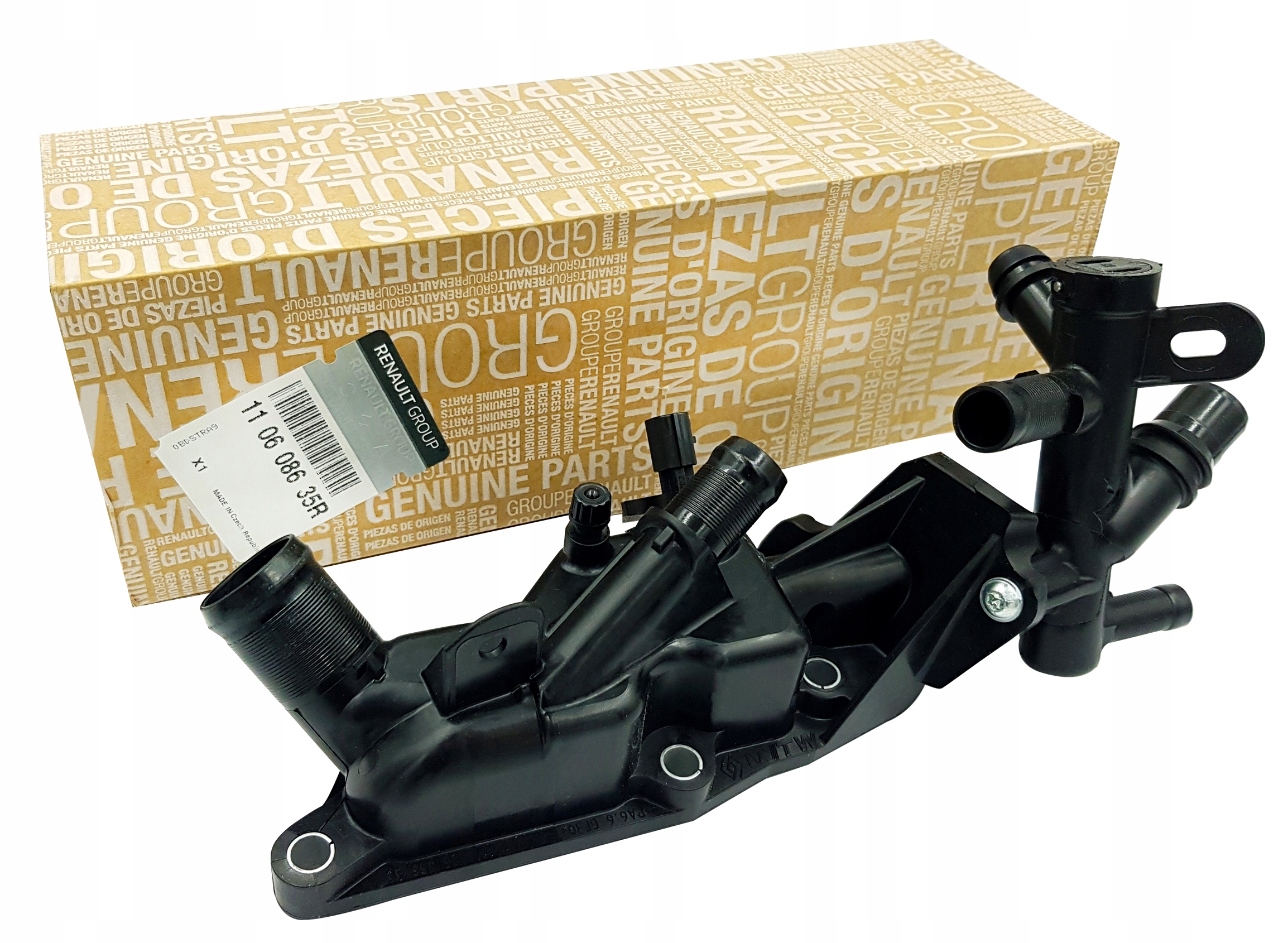 110608635R/REN OBUDOWA TERMOSTATU RENAULT 11060863 Waga produktu z opakowaniem jednostkowym 2 kg