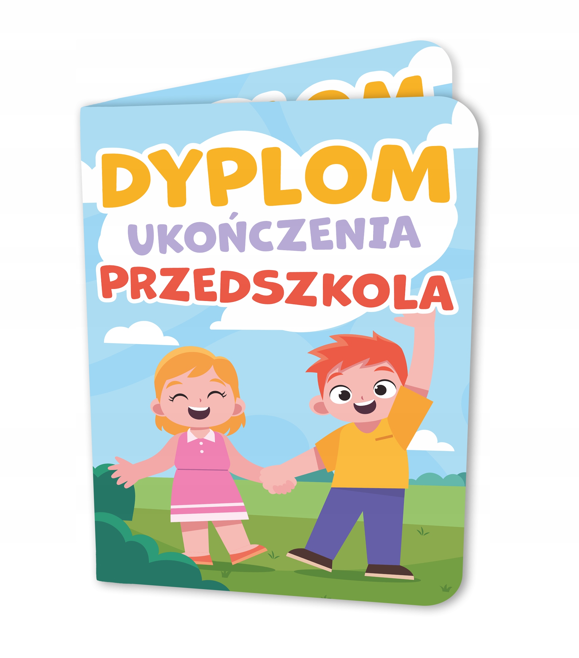 

Składany Dyplom Ukończenia Przedszkola Dzieci