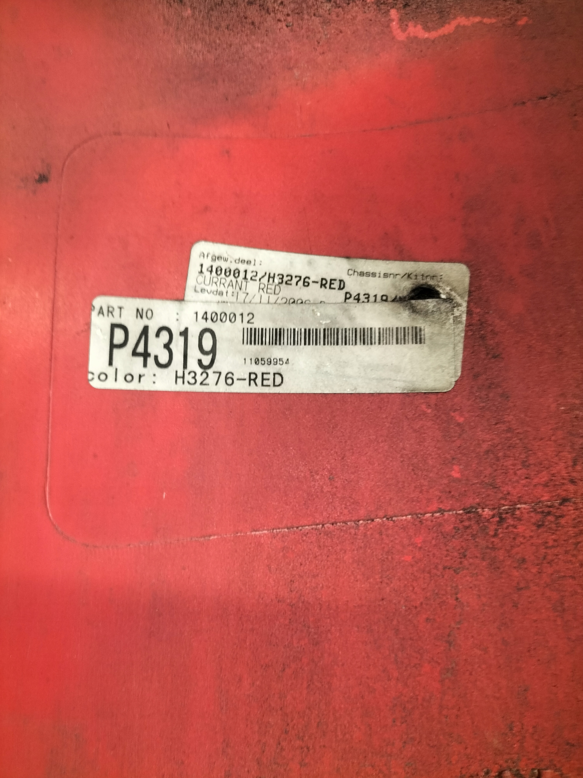 bonnet hood cabs DAF XF95 XF105 right