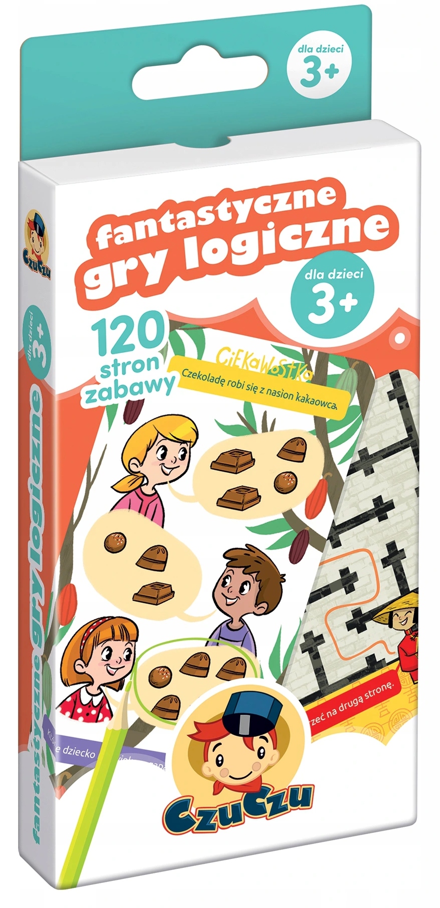 

Fantastyczne gry logiczne dla dzieci 3+ Czuczu
