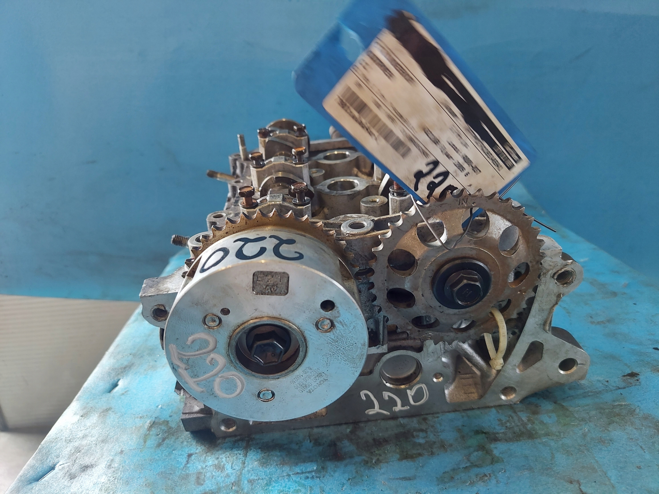 head. CITROEN C1 2009 R 1.0 B 1KRFE