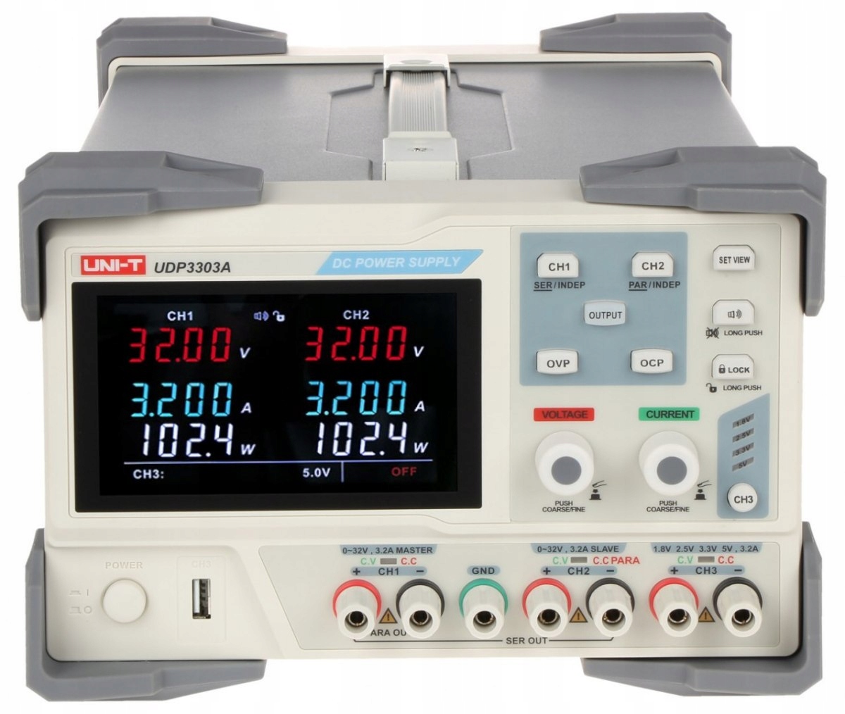 Zasilacz laboratoryjny Uni- T UDP3303A Uni- t