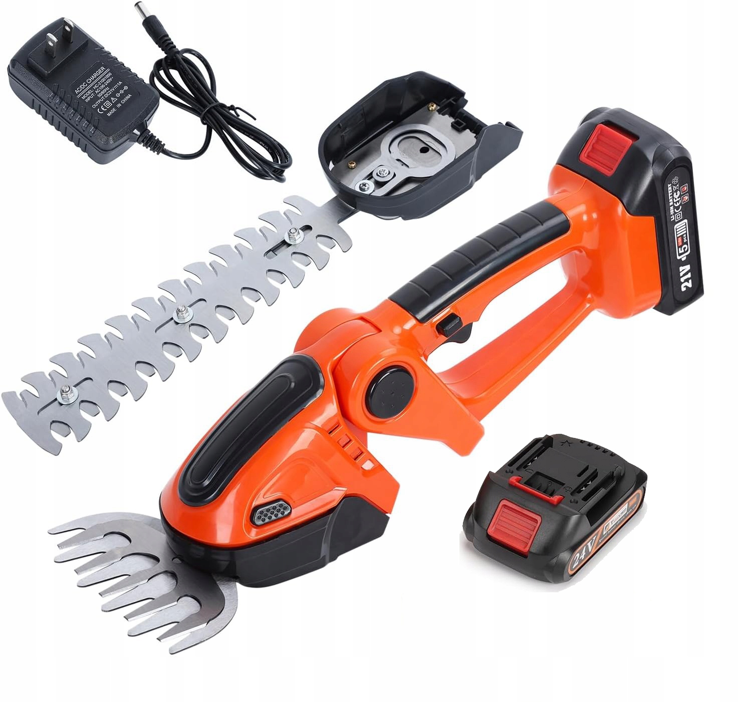 Akumulátorové Nůžky Na Živý Plot Zastřihovač Trávy Zahradní nůžky Zastřihovač Lehký