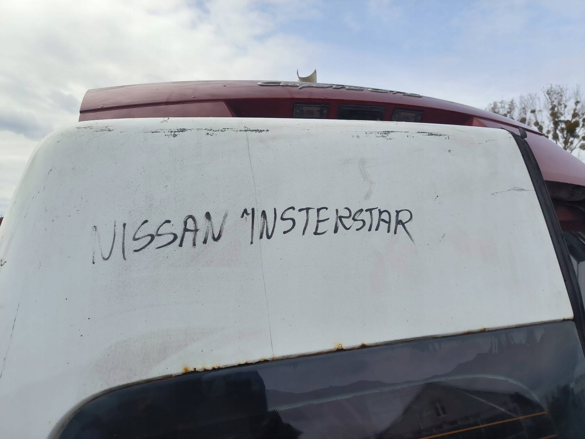 Tür links heck BIALE NISSAN INTERSTAR MASTER II