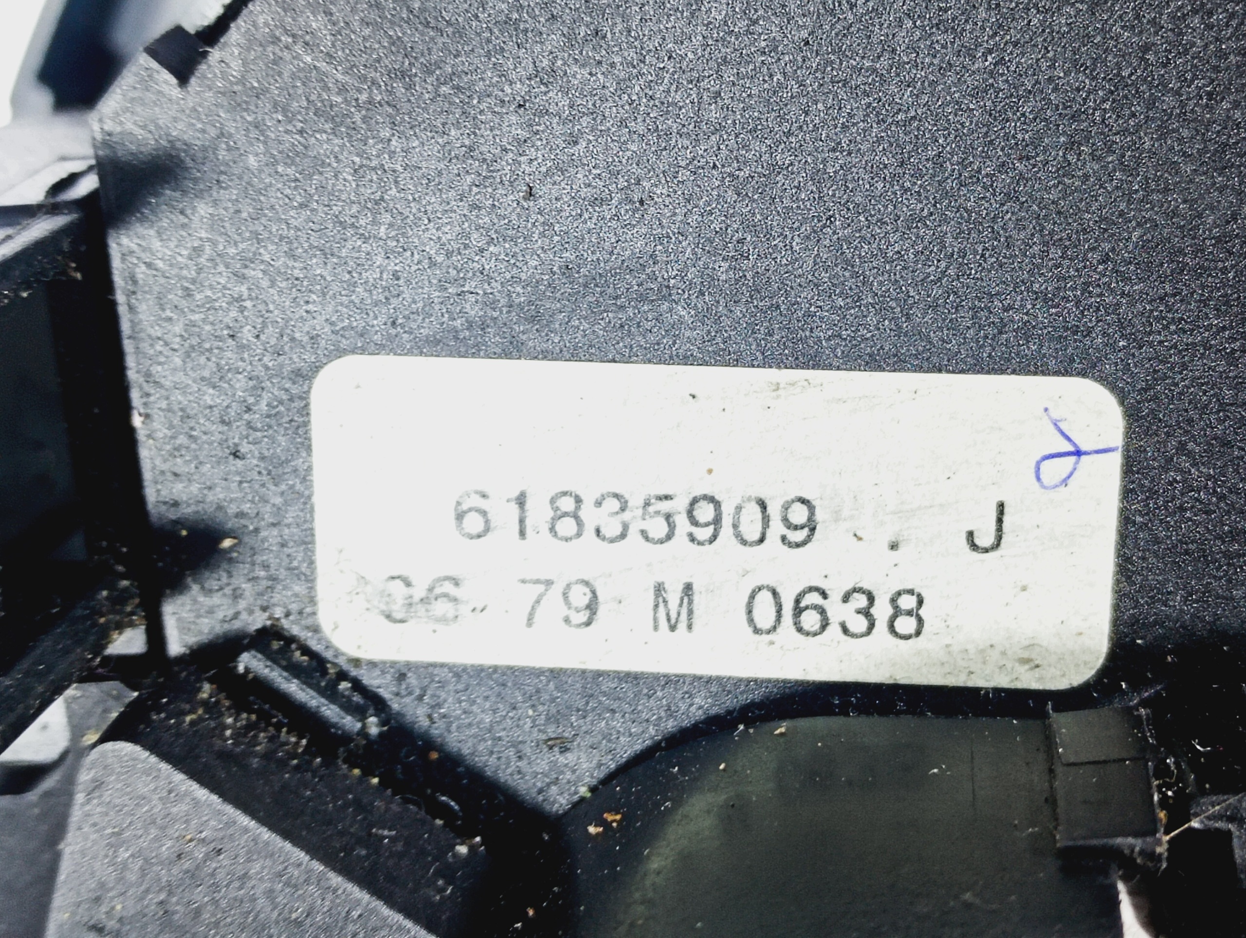 interrupteur commande levier commodo sous volant OE 61835909 RENAULT Megane 2 II 03-09