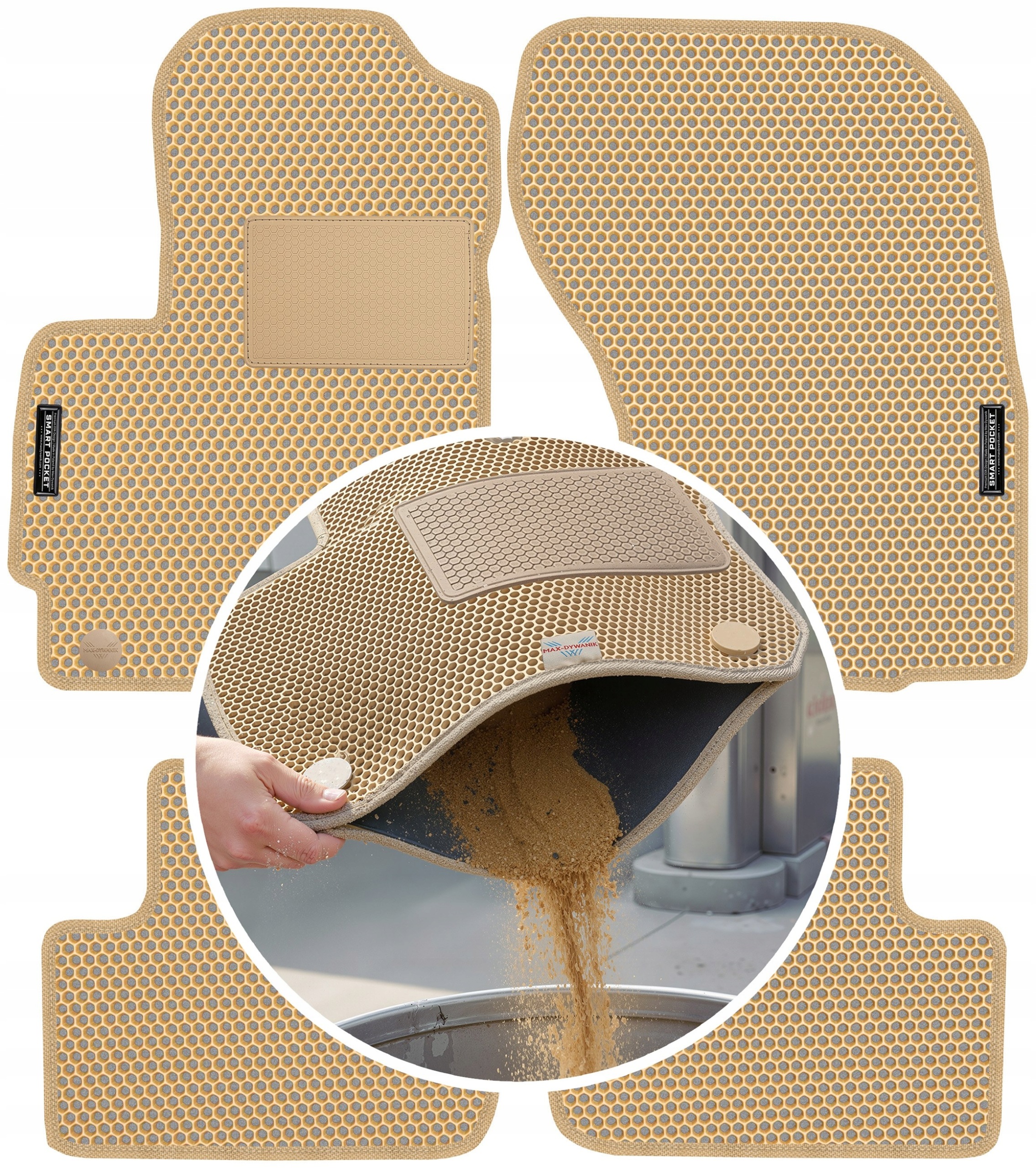 Mitsubishi Asx I 2010-2023 Koberce Eva Smart Pocket