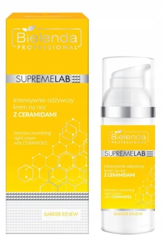 BIELENDA SupremeLab Barrier KREM NA NOC CERAMIDAMI