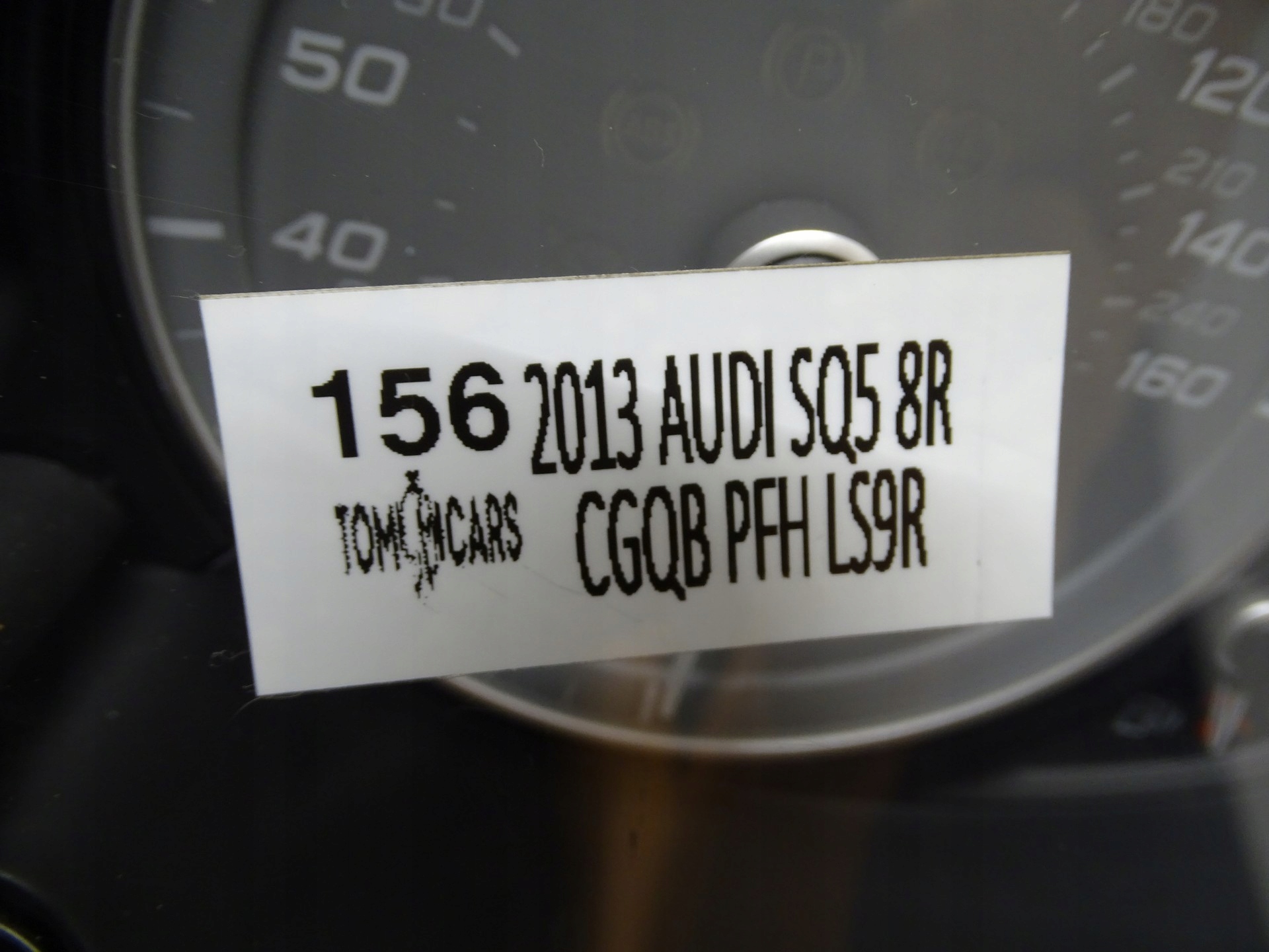 dials clock AUDI SQ5 8R Q5 8R0920950M UK