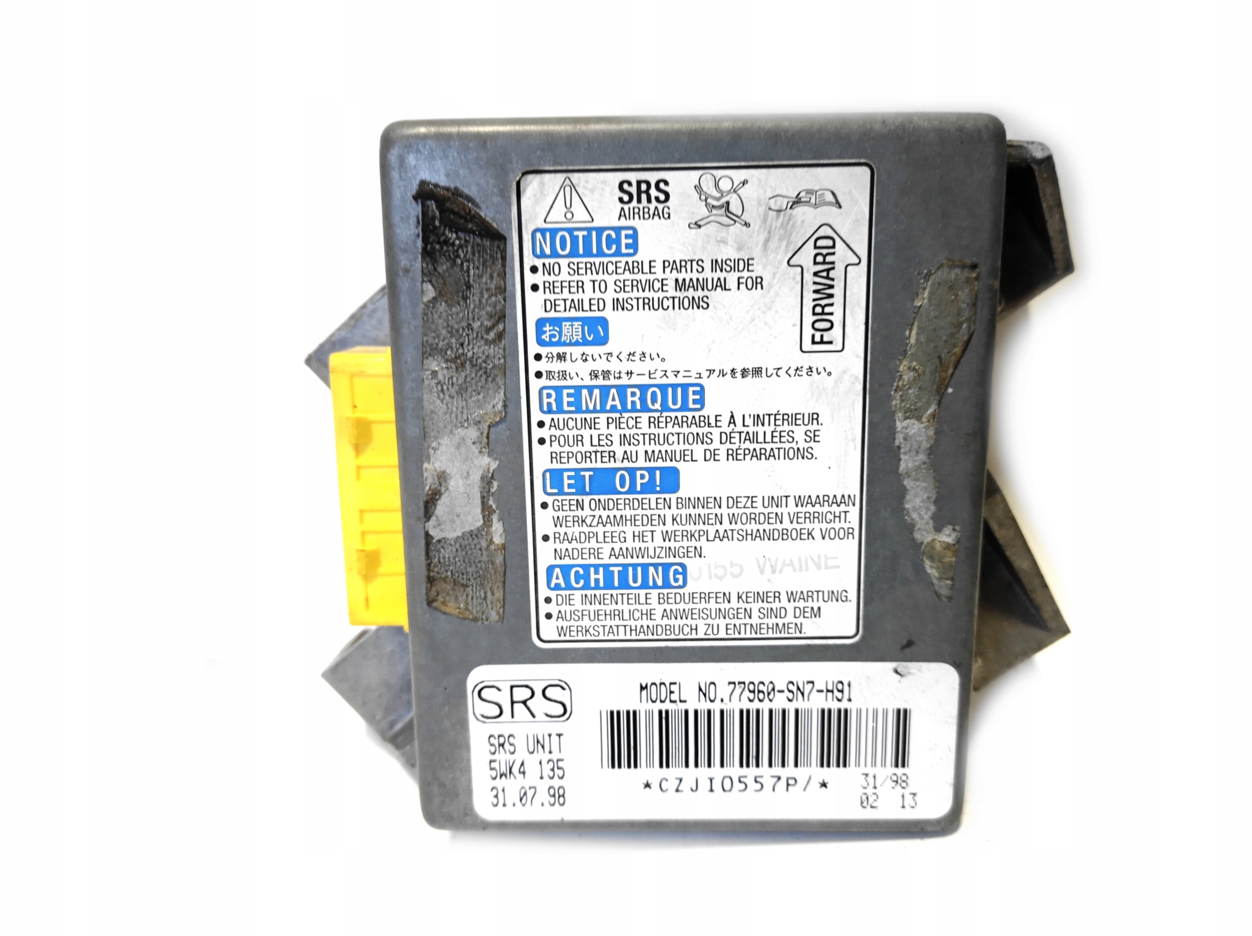 MODUŁ SENSOR AIRBAG ROVER 600 77960-SN7-H91