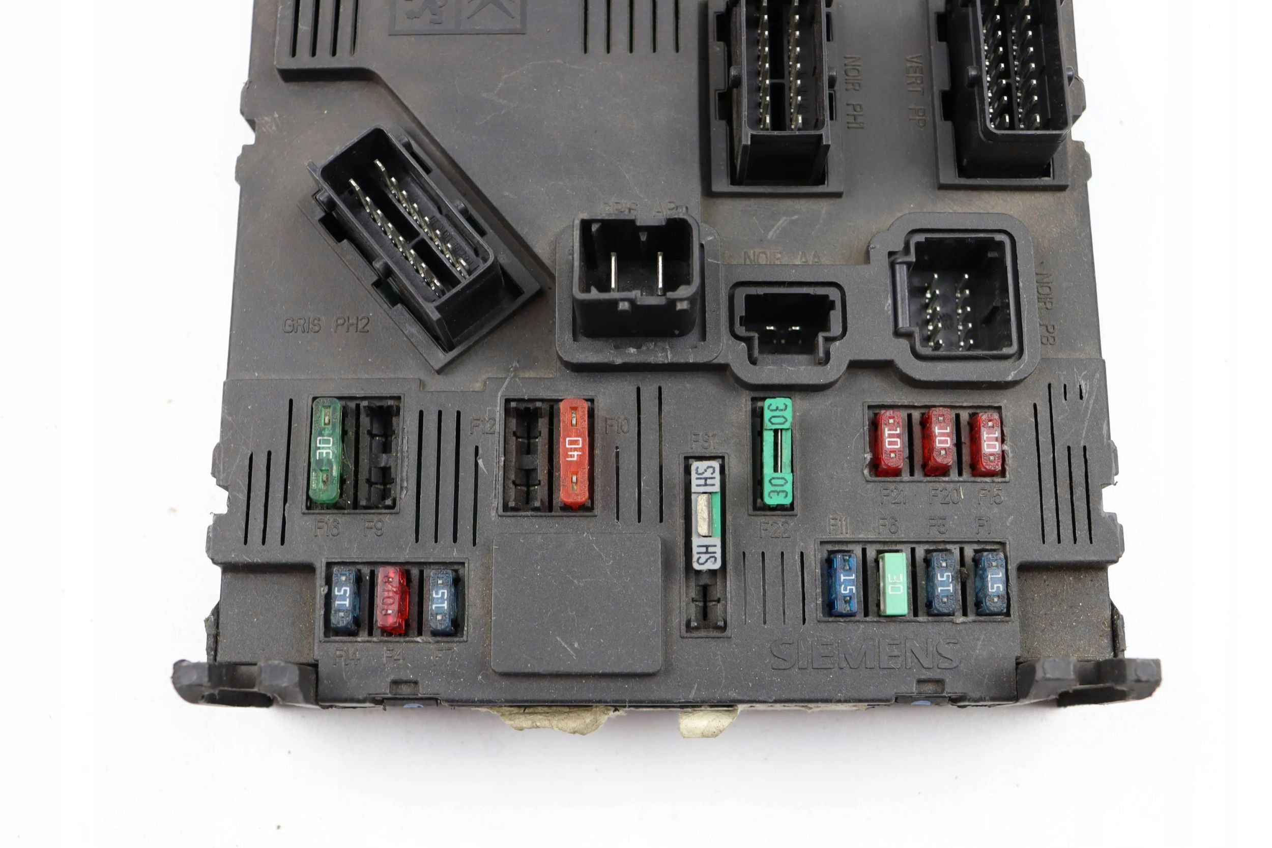 CITROEN PEUGEOT module control unit compartment BSI 9650584780 S118085120B
