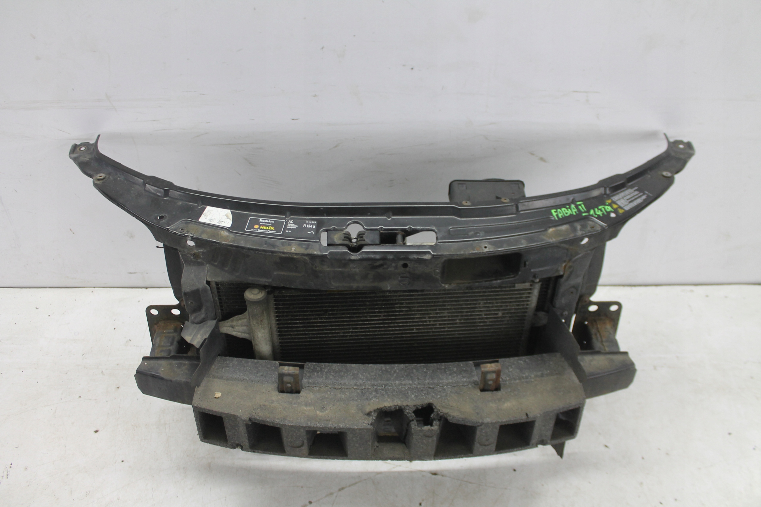 support panel for radiators KOMPLET SKODA FABIA II 1.4 TDI 06-10