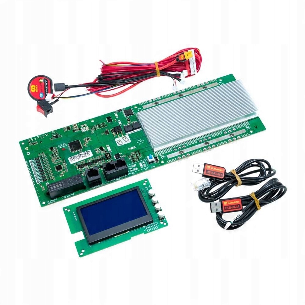 Modul Daly Bms Smart LiFePO4 16S 200A zest.bank energie