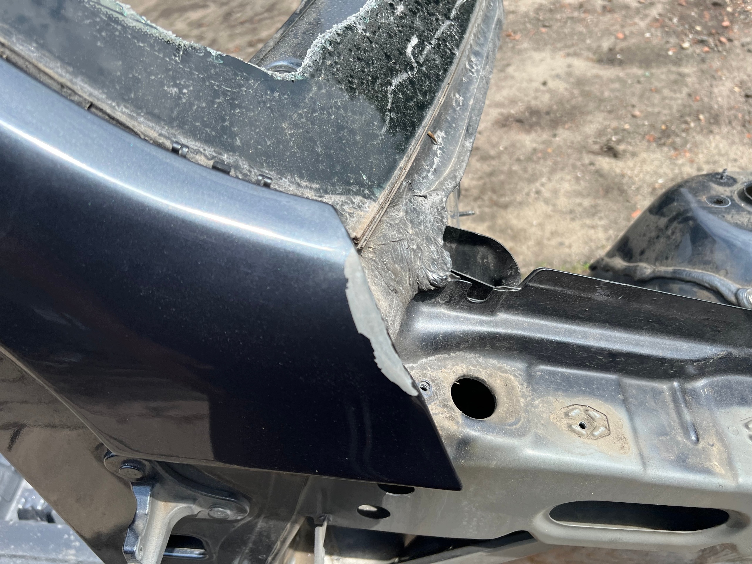 quarter right quarter threshold pillar left MERCEDES ML W166 755