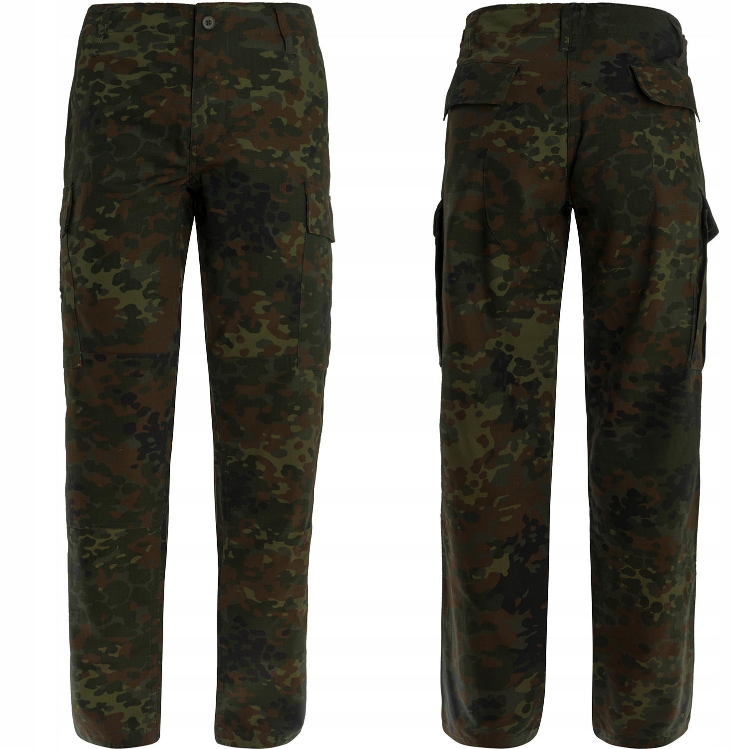 

Spodnie Bojówki taktyczne Slim Fit Flecktarn Bw M
