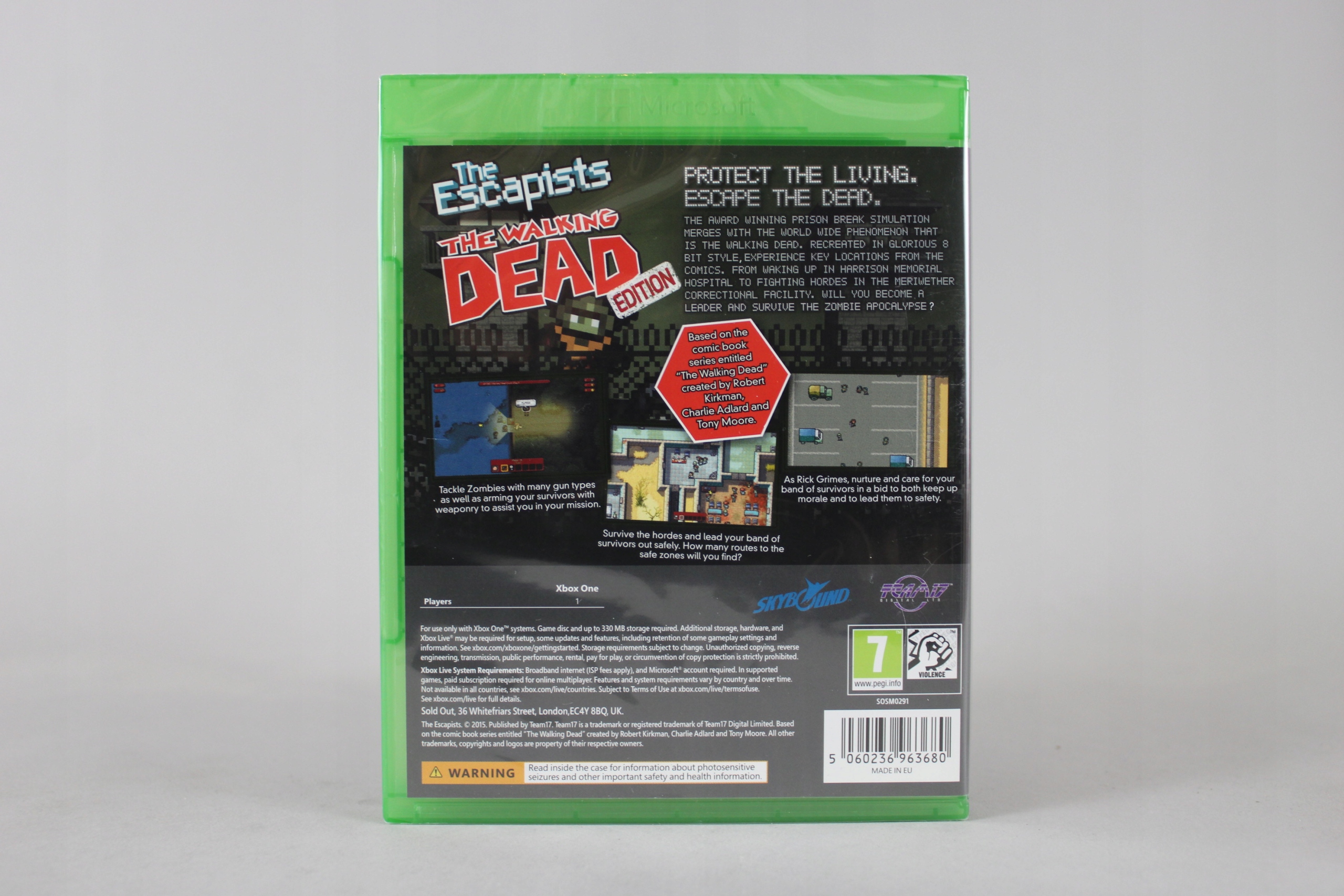 Gra The Escapists The Walking Dead Edition Xbox One XOne dla dzieci ENG Wersja gry pudełkowa