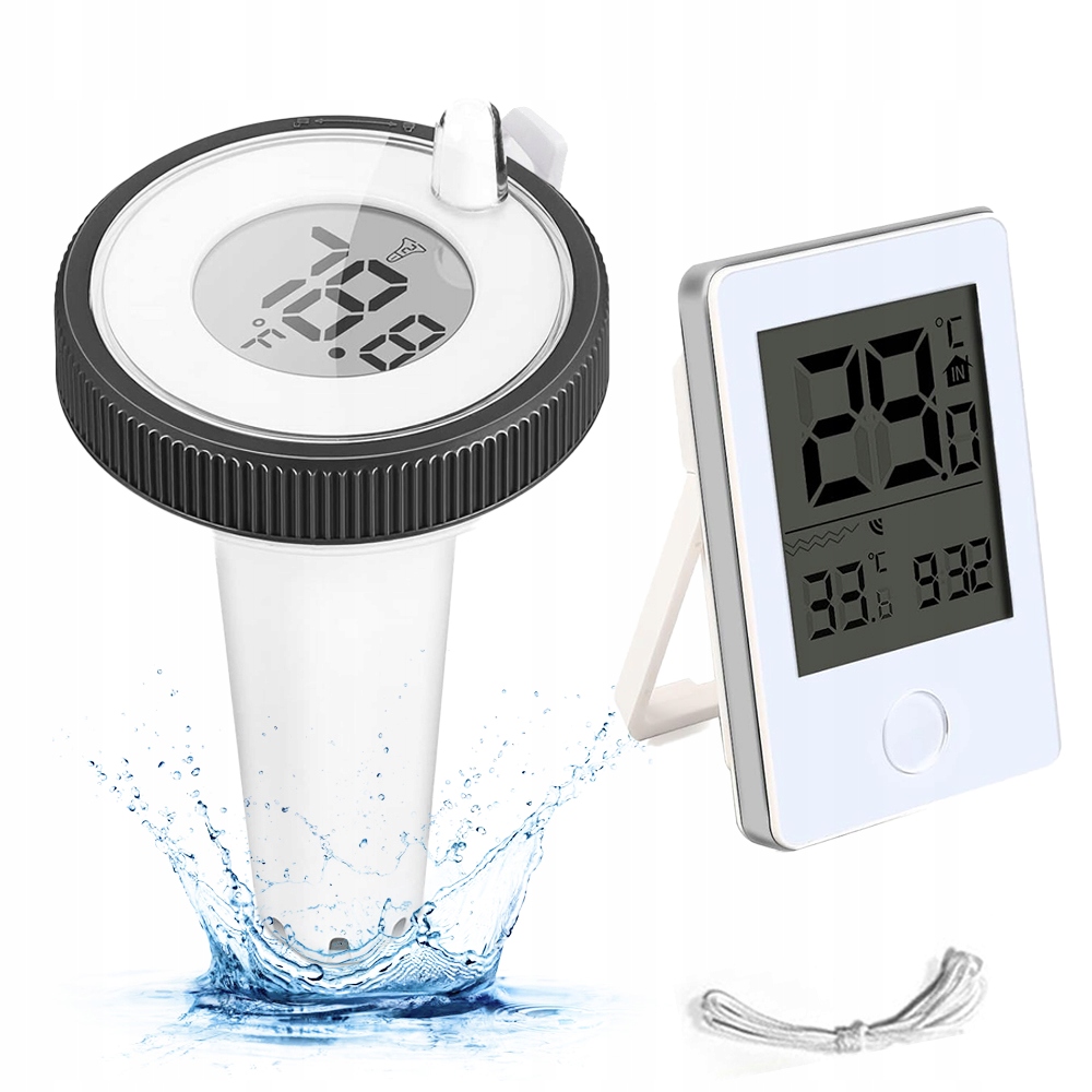 Teploměr Do Bazénu IP67 Vodotěsný Plovoucí Teploměr Pro Rybník