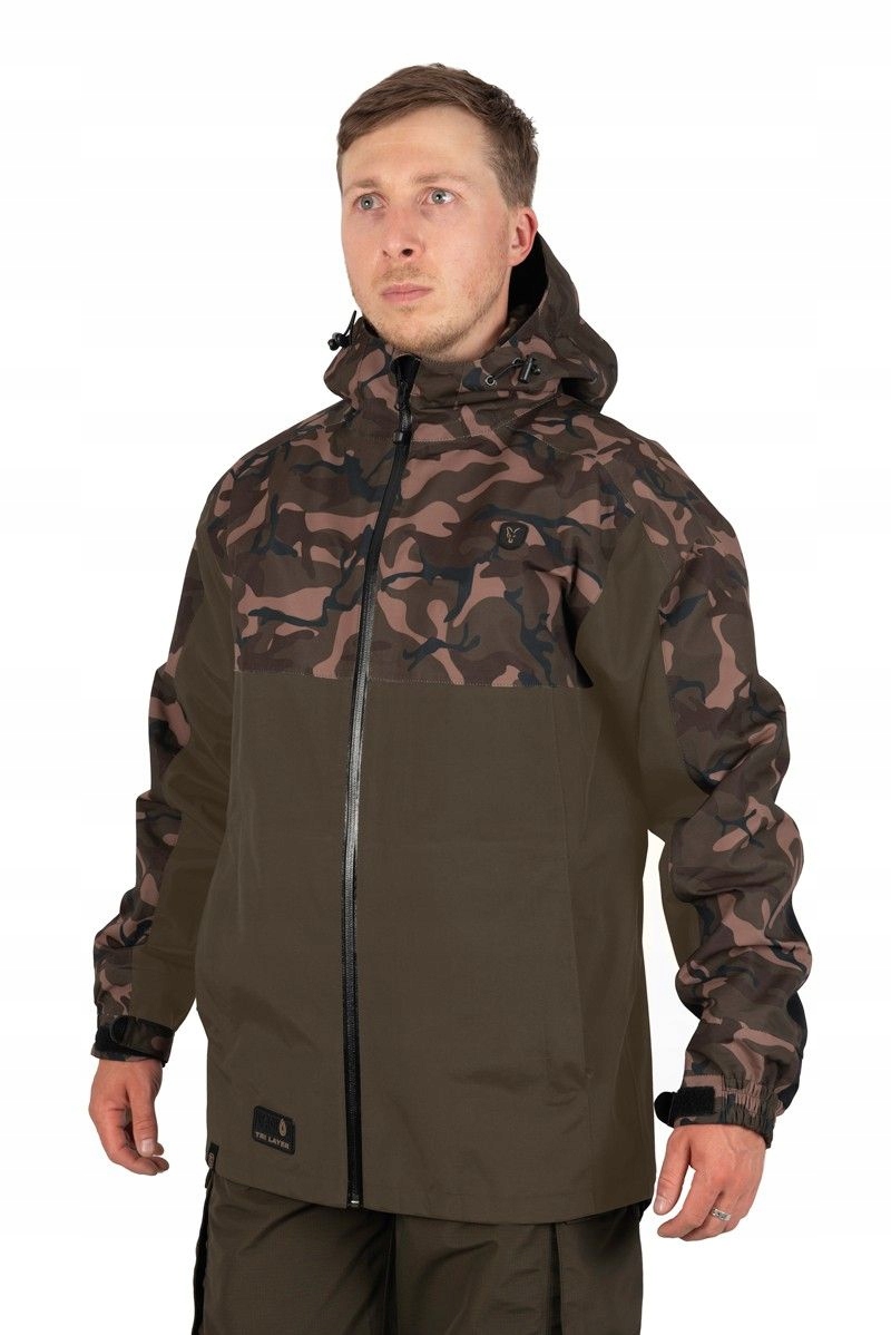 Kurtka Fox Aquos Tri Layer Std Jacket Camo XXL Rozmiar: XX-Large (XXL)