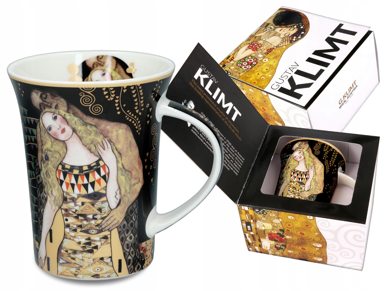 

Kubek Gustav Klimt Adam i Ewa Carmani