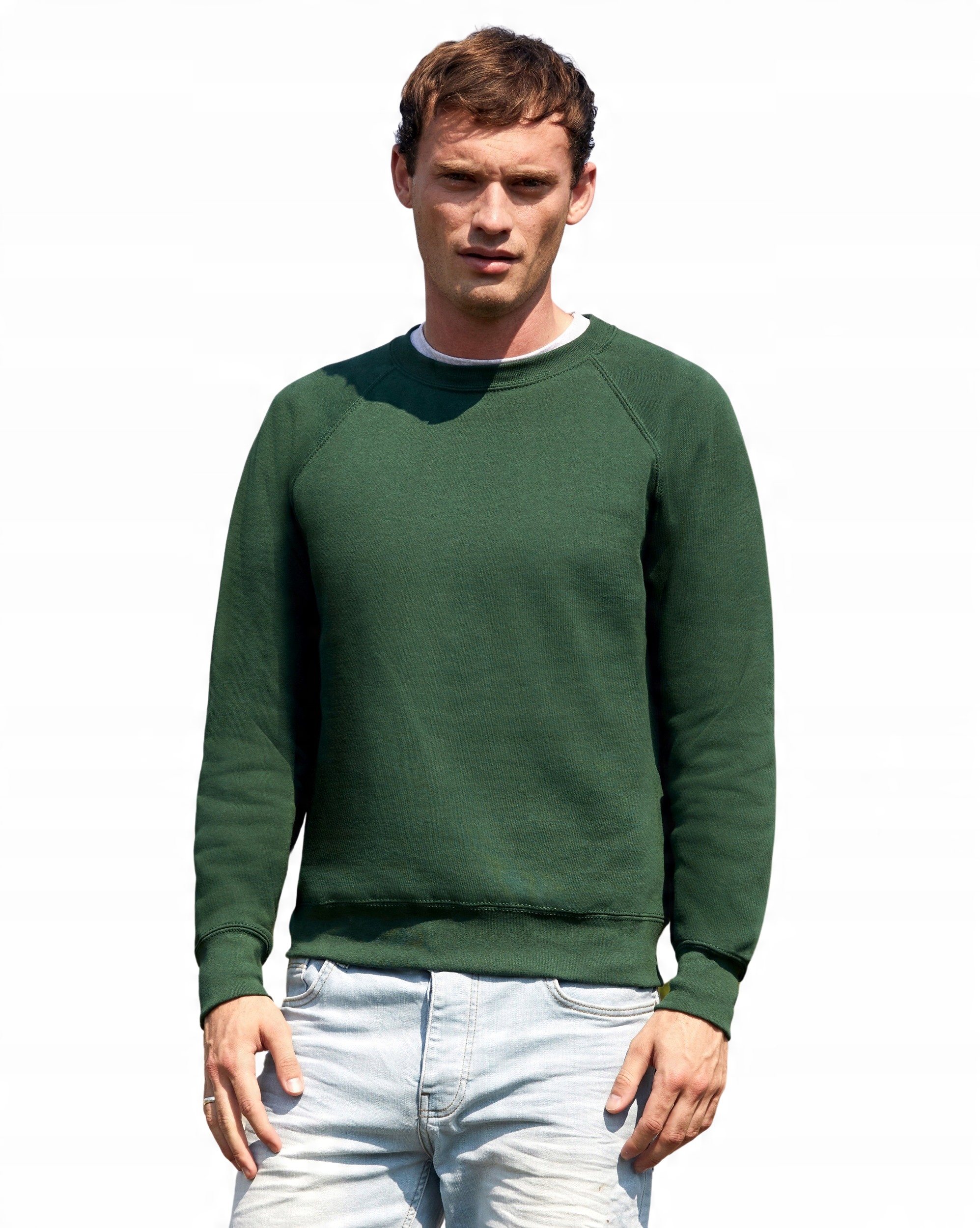 

Męska bluza bez kaptura Raglan Classic 280g XXL