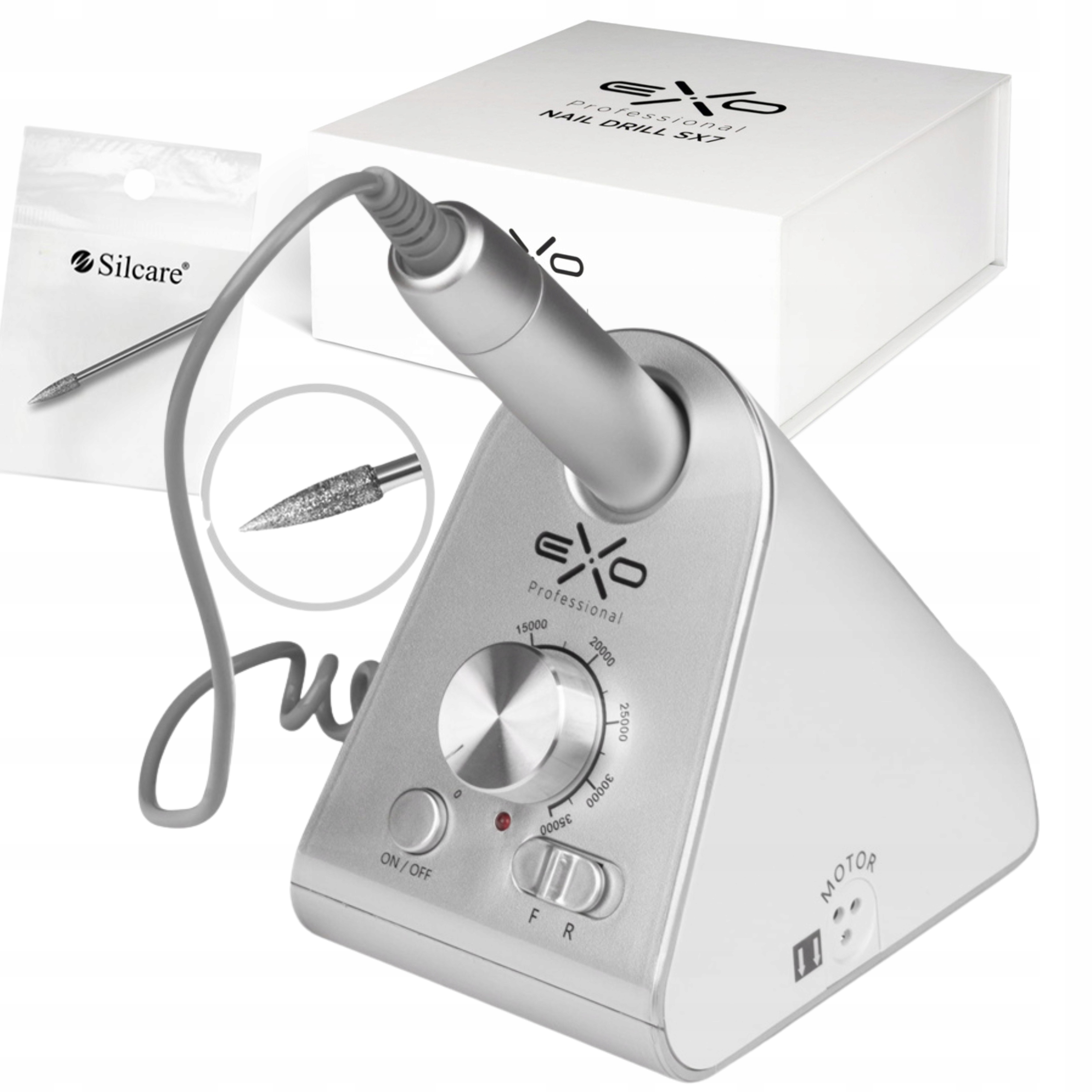 Bruska profesionální 48W Silná Fréza dlouhá Slzka na kůžičku