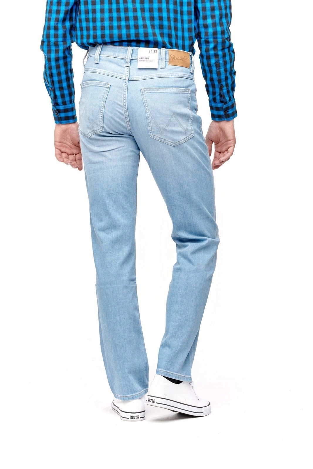 Pánské jednoduché džínové kalhoty Wrangler Arizona Flingwing W12OQ1159 38/34