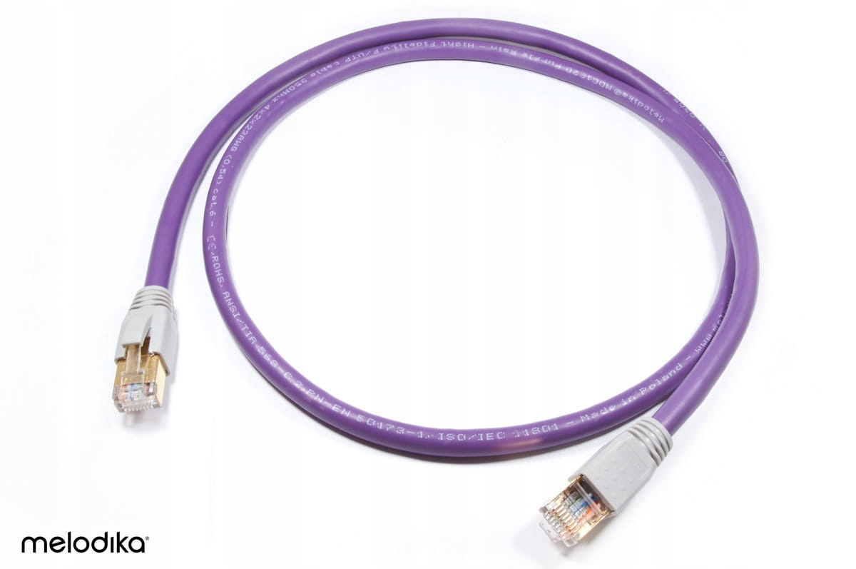 Melodika MDLAN10 RJ45 Cat. 6E Ethernet F/utp – 1 m síťový kabel