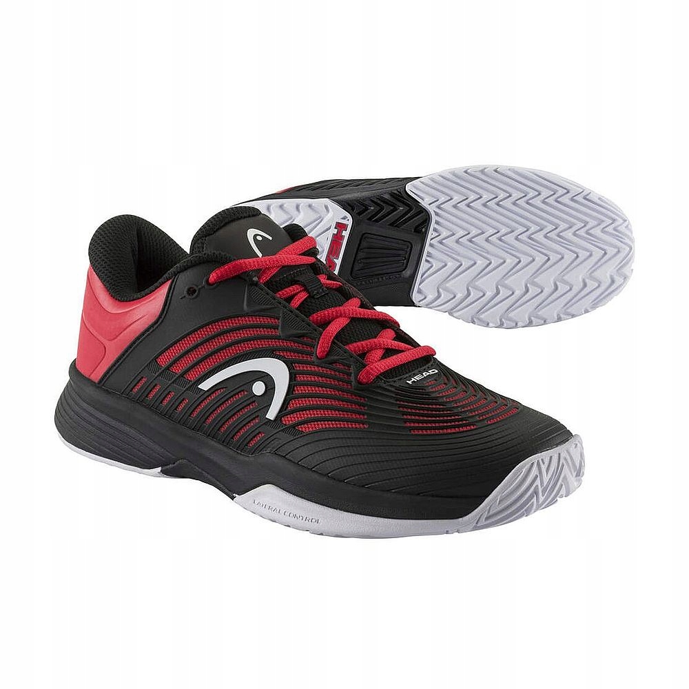 Dětské tenisové boty Head Revolt Pro 4.5 Black/red Junior 39