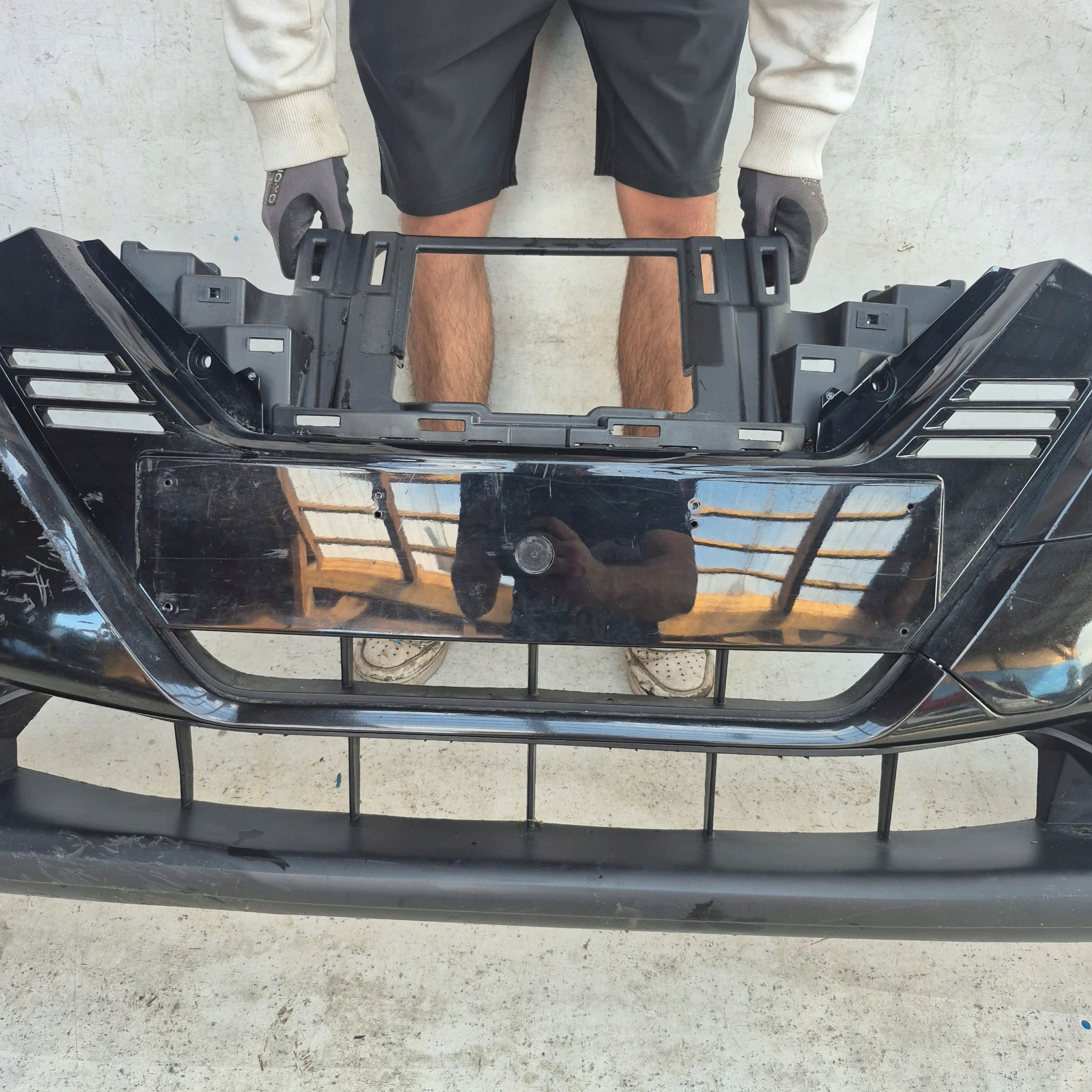 NISSAN QASHQAI II 2 LIFT 17-21 bumper front front