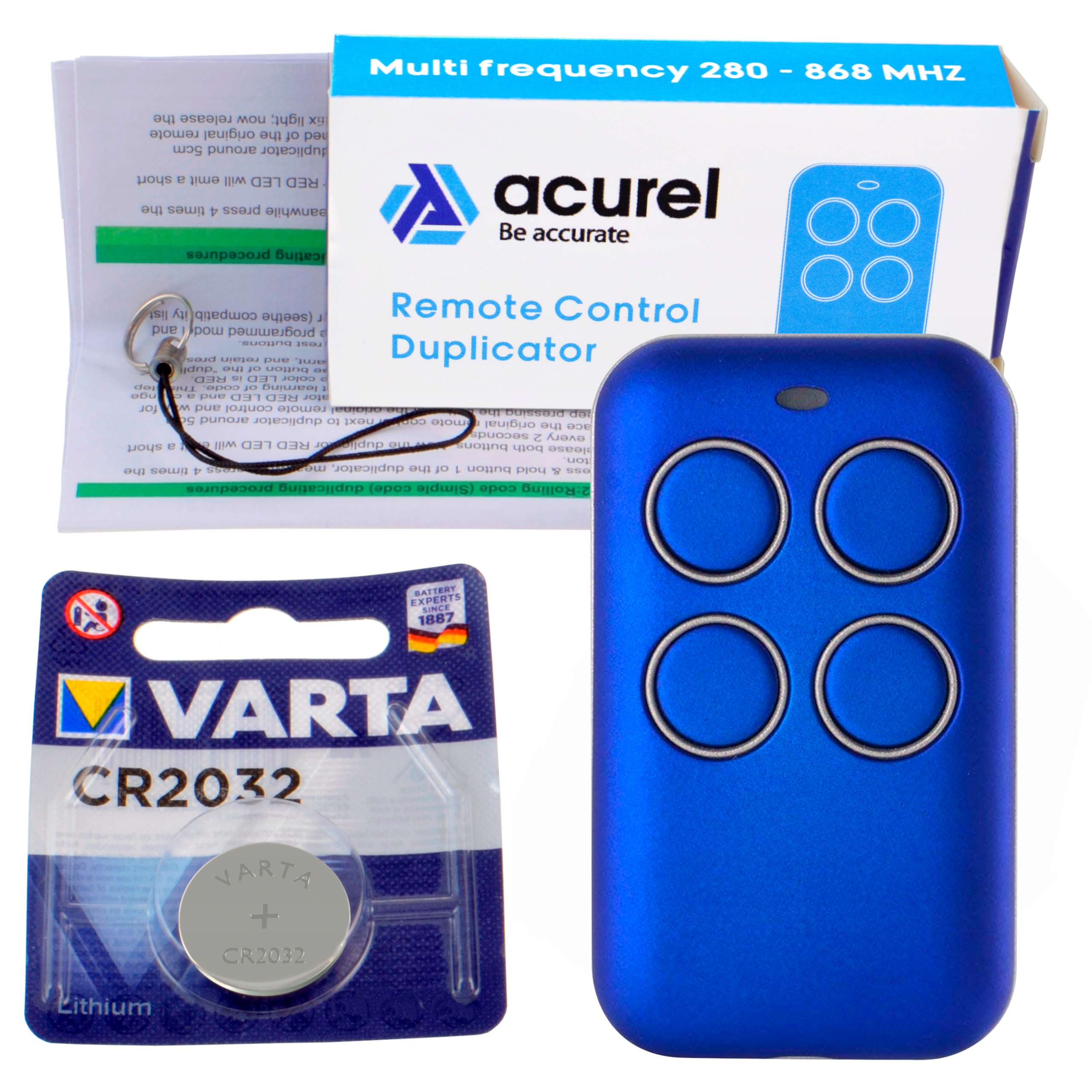 

Pilot Samokopiujący Uniwersalny 280-868mhz Acurel