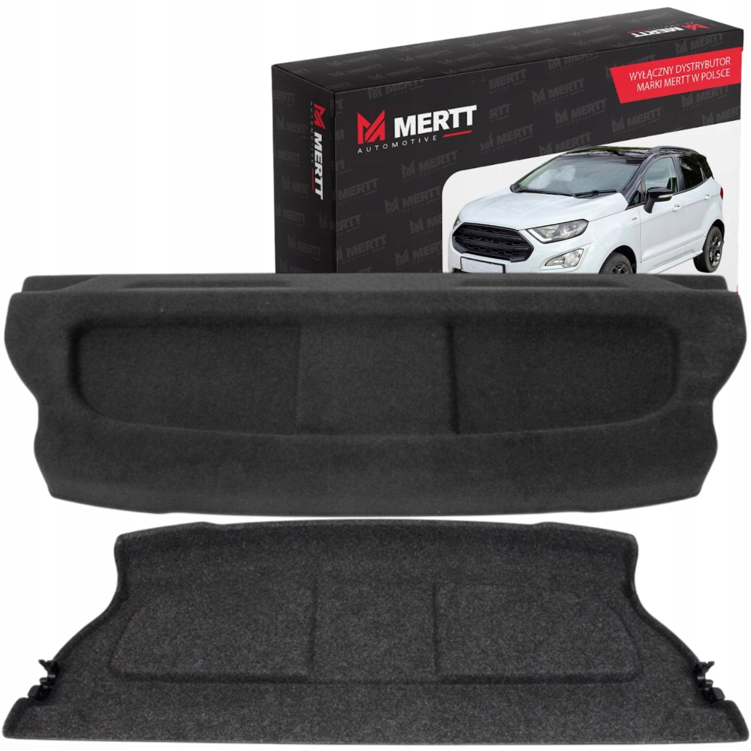 Ford Ecosport MK2 2017-2022 Police Zavazadlového Prostoru GN15-N46668-BCW Černá