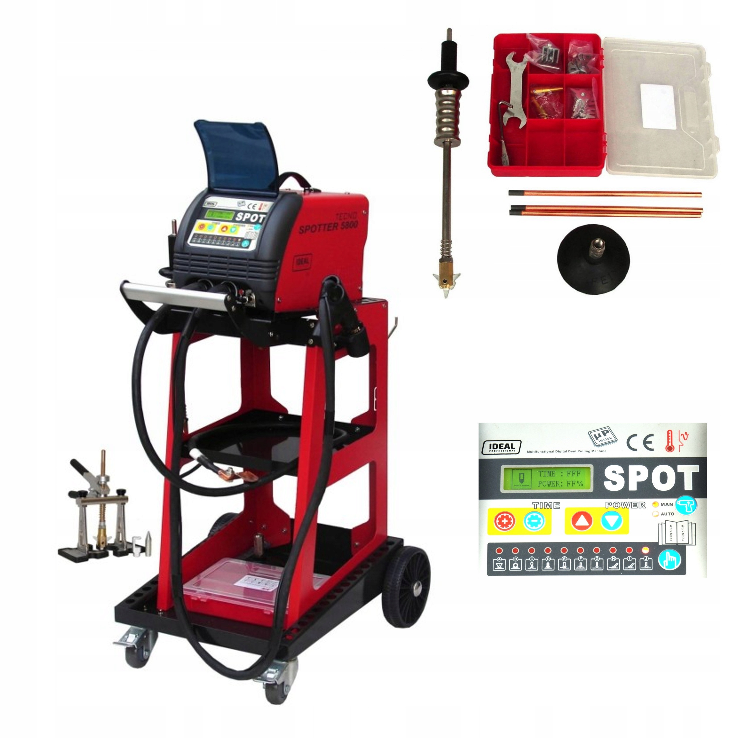 Машина для сварки листового металла IDEAL SPOTTER 5800 DIGITAL