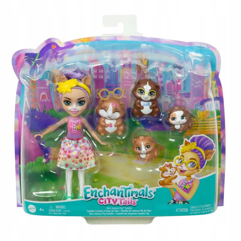 

Enchantimals Zestaw Rodzina Świnek Morskich +lalka