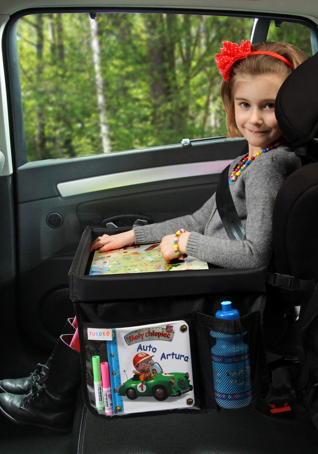 Samochodowy STOLIK PODRÓŻNIKA TULOKO ochraniacz Marka TULOKO