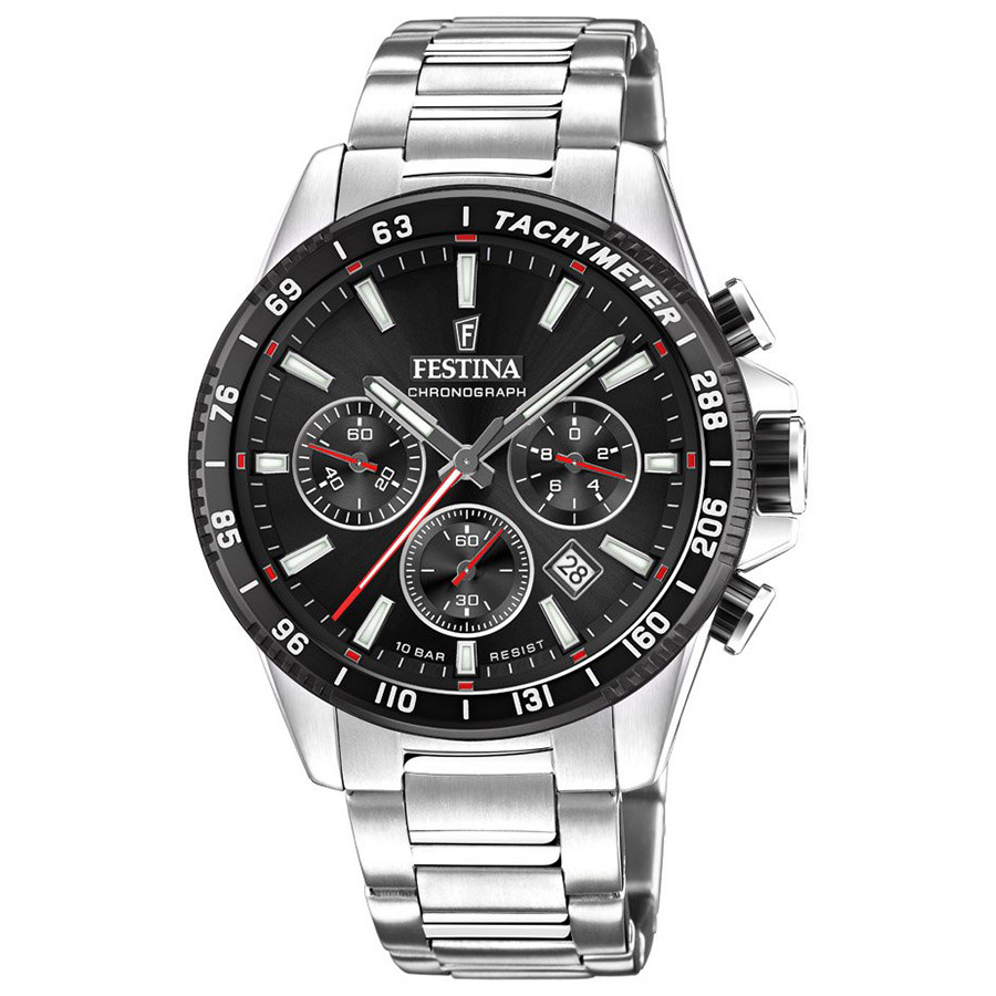 Pánské Hodinky Festina F20560-6 stříbrné, náramek