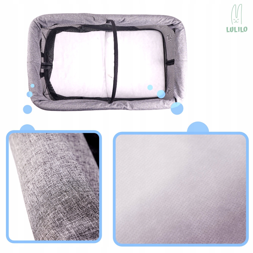 ŁÓŻECZKO KOŁYSKA VOJAGO KOJEC DLA DZIECI LEŻAK Model SCKIDS_59030