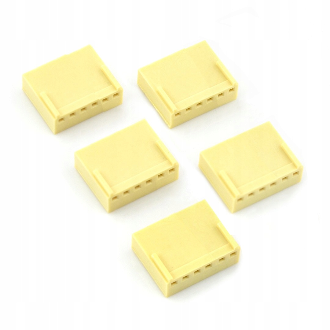

Złącze raster 2,54mm obudowa gniazda 6-pin 5szt.