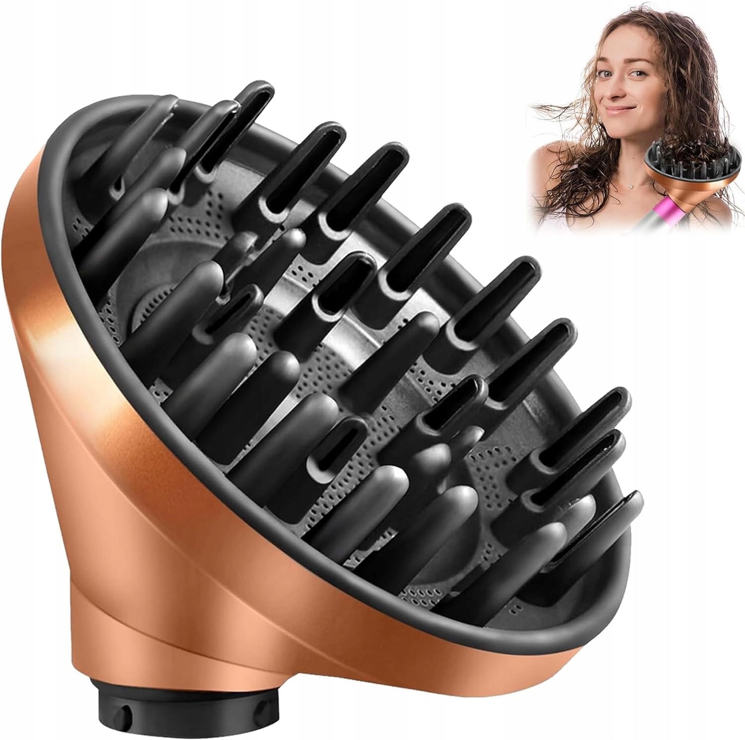 Přenosný difuzér na vlasy Dyson pro Airwrap HS05 HS03 HS01, difuzérová tryska