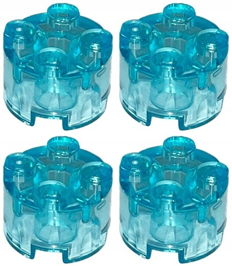 

Lego 3941 Klocek 2x2 przeźro nieb Nowy (5g) 4 szt.